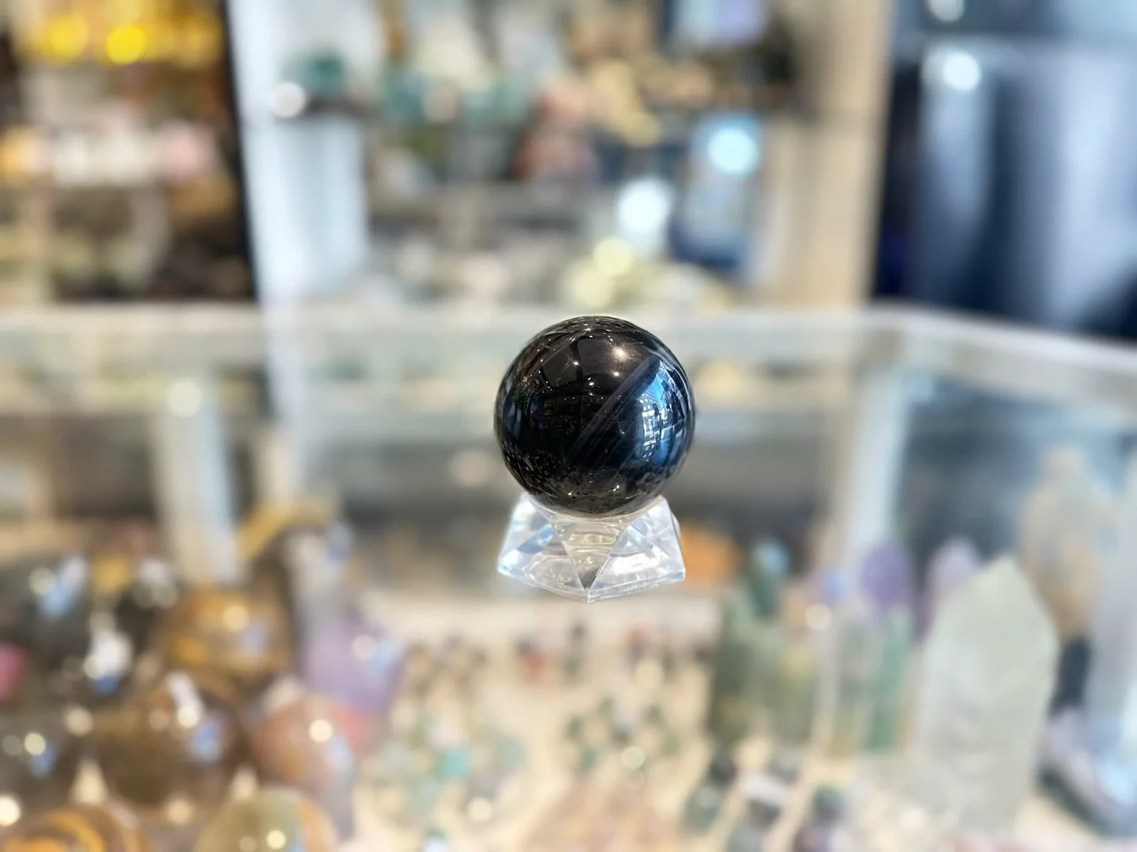 Quả cầu đá hắc ngà GM151-S3-2047