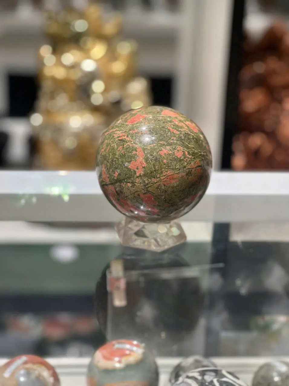 Quả cầu đá hoa lý 2100gram GM199-S4-7076